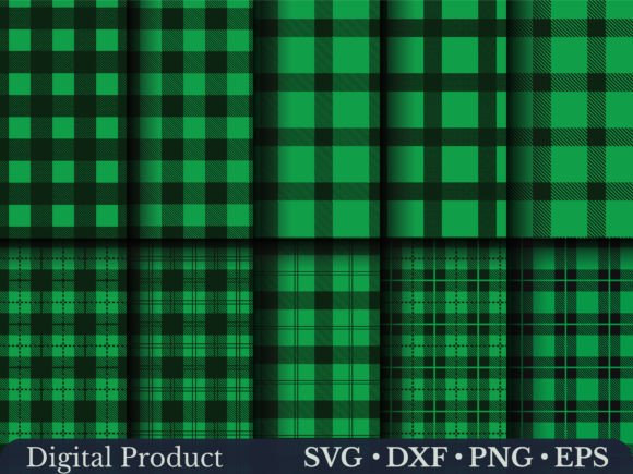 Download Buffalo Plaid SVG Pattern Set, Green - Buffalo Collection