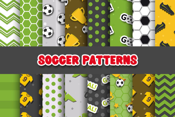 Download Soccer Digital Papers Patterns - Soccer Collection
