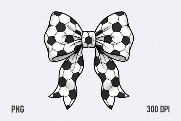 Download Soccer Ball Coquette Bow PNG - Soccer Collection