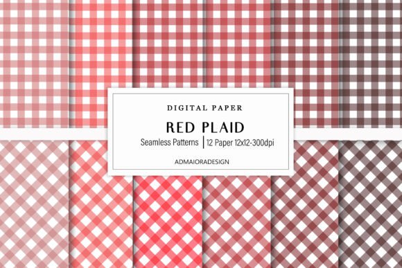 Download Red Buffalo Plaid, Red Pattern - Buffalo Collection