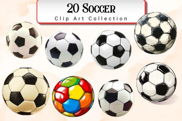 Download Soccer Clipart Bundle - Soccer Collection
