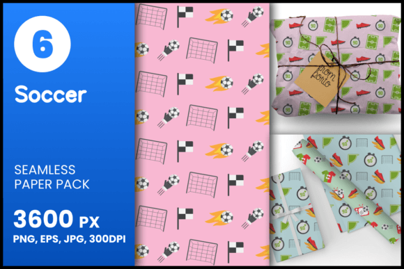 Download Soccer Seamless Patterns - Soccer Collection