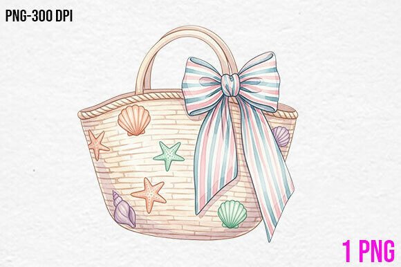 Download Beach Tote Bag PNG Clipart - Premium Resources