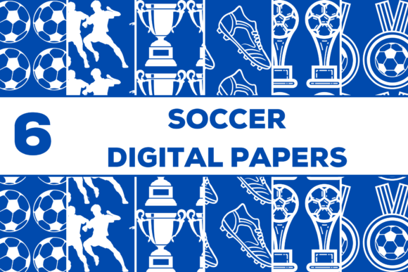 Download Soccer Digital Paper - Soccer Collection