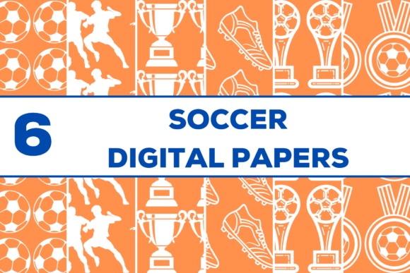 Download Soccer Digital Paper - Soccer Collection