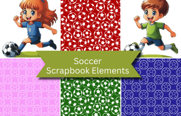 Download Soccer Scrapbook Kit - Soccer Collection