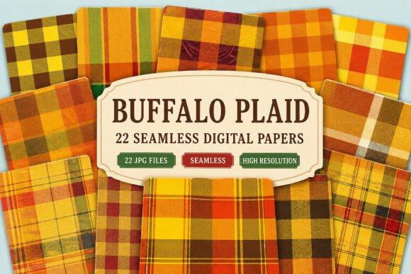 Download Buffalo Plaid Digital Bundle - Buffalo Collection